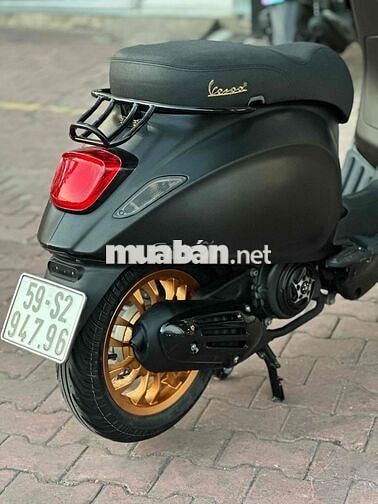 [GÓP DC GIỮ CAVET] Vespa Sprint 2018 Đen - Up Led