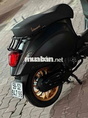 [GÓP DC GIỮ CAVET] Vespa Sprint 2018 Đen - Up Led