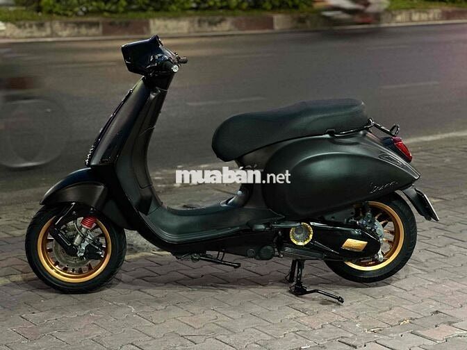 [GÓP DC GIỮ CAVET] Vespa Sprint 2018 Đen - Up Led