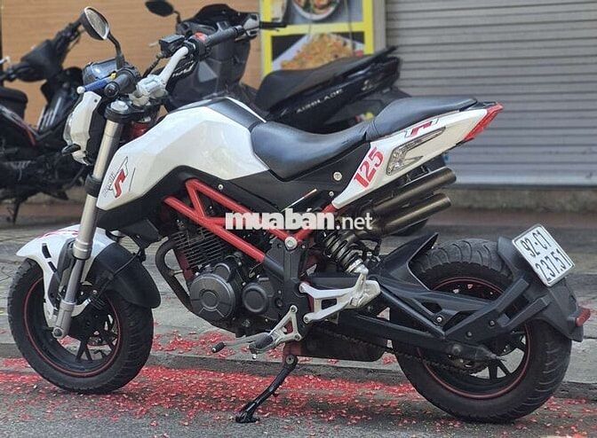 Benelli TNT 125 Trắng Siêu đẹp