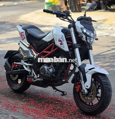 Benelli TNT 125 Trắng Siêu đẹp