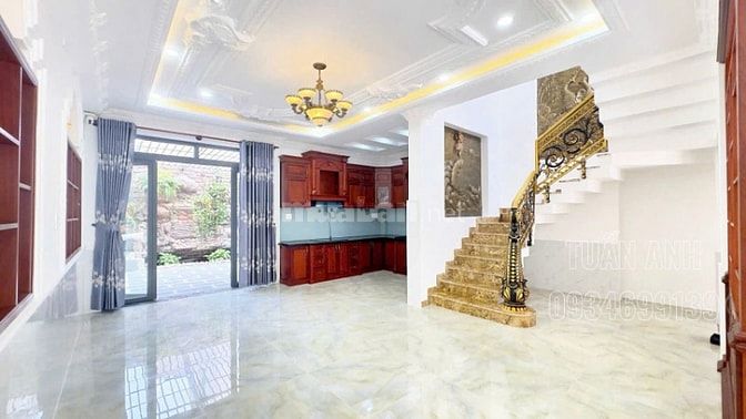 Bán Biệt Thự Phố 4 Tầng Sân Thượng _ DT 7.8m x 15m _ MT Đường 6M Thông