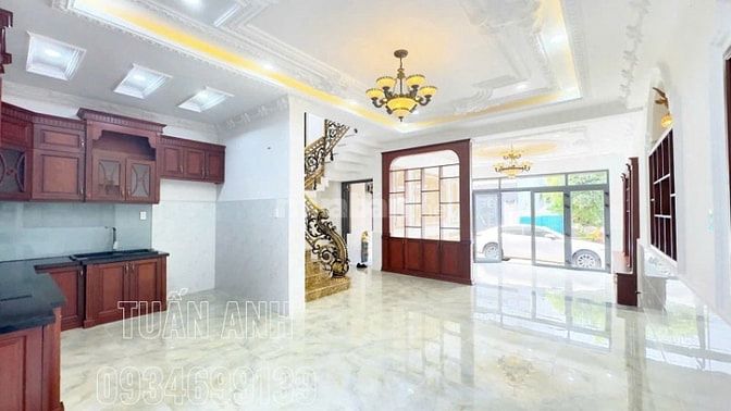 Bán Biệt Thự Phố 4 Tầng Sân Thượng _ DT 7.8m x 15m _ MT Đường 6M Thông