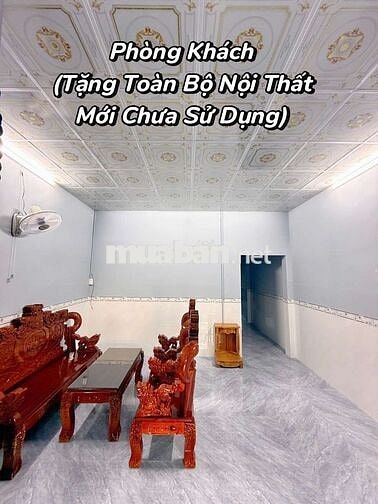 Nhà Trệt Mới Hoàn Thiện Hẻm ÔTÔ 42 Trần Quang Khải Phường 2 Sóc Trăng