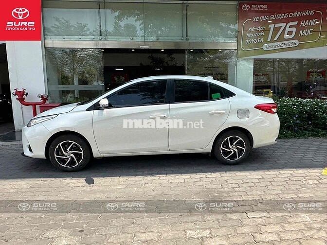 Toyota Vios E 2021 Trắng số tự động