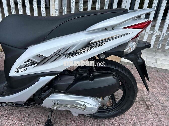 Honda Vision fi trắng zin êm sạch đẹp bs63
