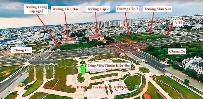 Đất đẹp 5x13m gần cv ga Metro Tham Lương