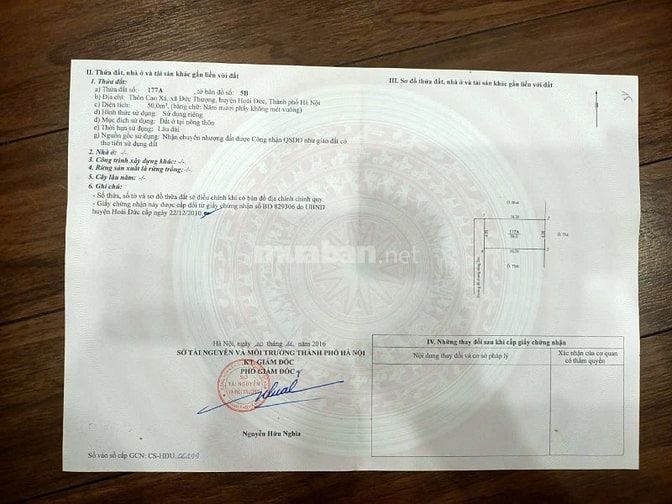 Nhà C4 50m kiên cố đất vuông đẹp gần trục chính Cao Xá, Đức Thượng.