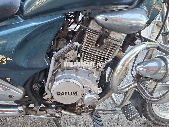Daelim 125 phân khối Xăng Xanh