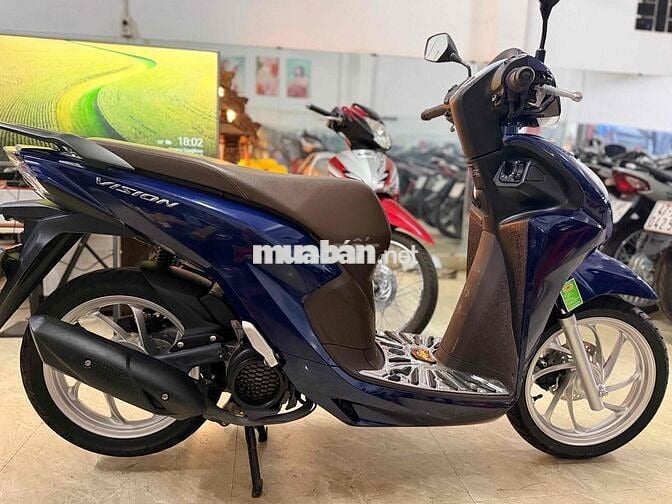 Honda Vision 2025 Xanh