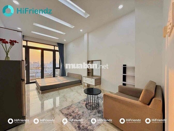 CHO THUÊ CĂN HỘ STUDIO BAN CÔNG 30m2 FULL NỘI THẤT , THANG MÁY SÁT Q10