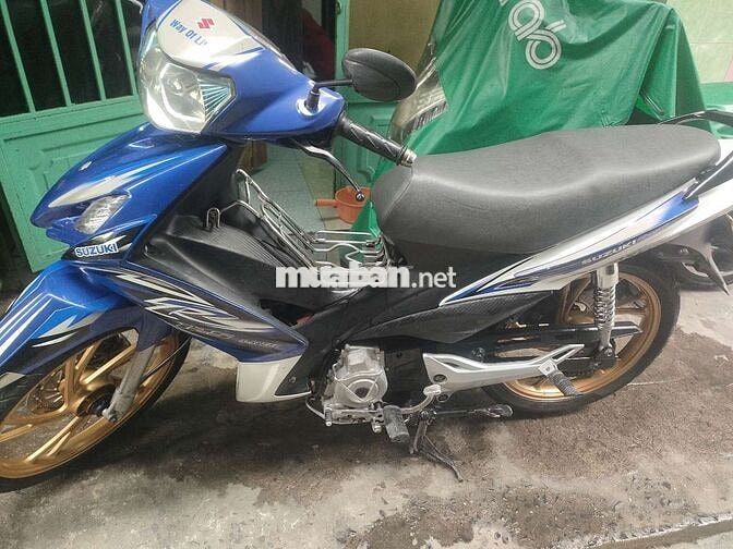 Suzuki Axelo Xanh trắng Côn tay