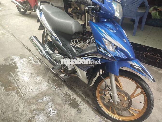 Suzuki Axelo Xanh trắng Côn tay