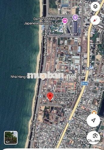 Đất mặt tiền Trịnh Khắc Lập, sát biển Nguyễn Tất Thành