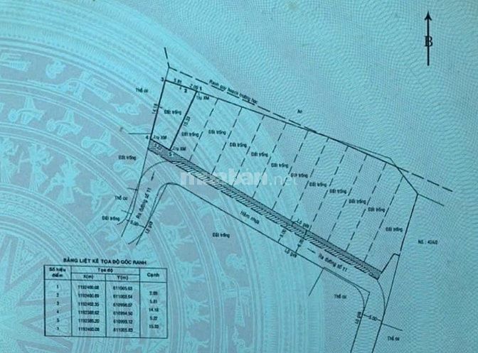 BÁN LÔ ĐẤT ĐƯỜNG 11 CÁT LÁI – 96M2 – HẺM Ô TÔ