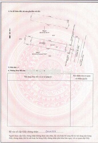 Chủ bán nhà mới , Sổ hoàn Công