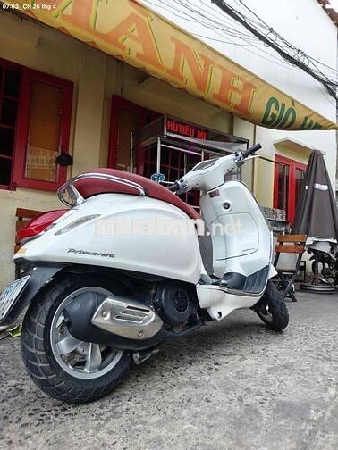 Vespa Primavera 2015 Trắng biển số TP chính chủ