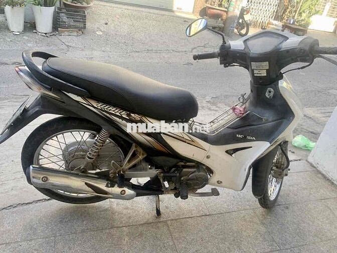 Honda Wave S 110 2013 Đen-Trắng