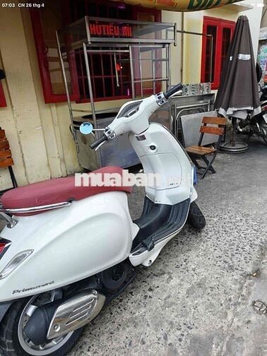 Vespa Primavera 2015 Trắng biển số TP chính chủ