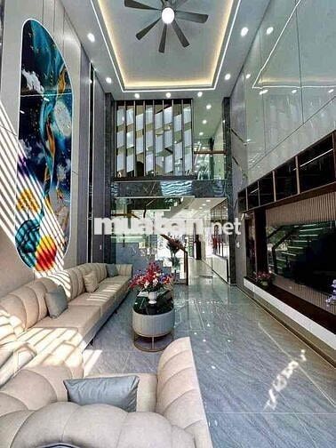 6,5 tỷ BÁN NHÀ PHỐ CAO CẤP , NHÀ 3 LẦU 4PN , HXH DT :4*14 FUN NỘI THẤT