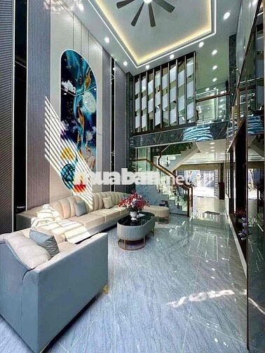 6,5 tỷ BÁN NHÀ PHỐ CAO CẤP , NHÀ 3 LẦU 4PN , HXH DT :4*14 FUN NỘI THẤT