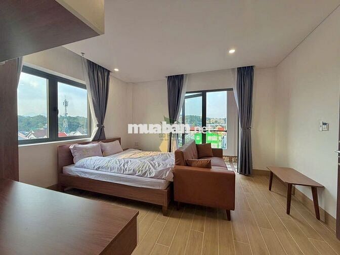 CHO THUÊ CĂN HỘ VIEW ĐẸP FULL NỘI THẤT BAO ĐIỆN NƯỚC  2 PHÒNG NGỦ