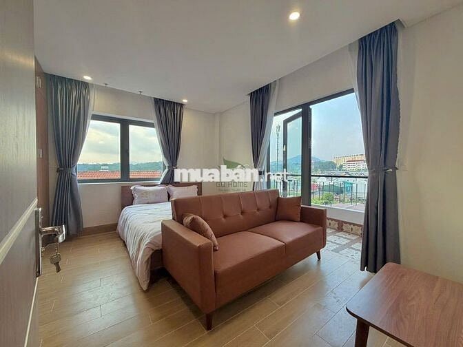 CHO THUÊ CĂN HỘ VIEW ĐẸP FULL NỘI THẤT BAO ĐIỆN NƯỚC  2 PHÒNG NGỦ