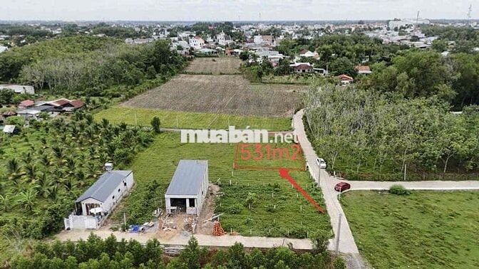 Đất Thổ Cư 28x19m Đường Bê Tông gần Vòng Xoay Chợ Phường Gò Dầu