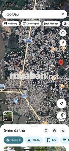 Đất Thổ Cư 28x19m Đường Bê Tông gần Vòng Xoay Chợ Phường Gò Dầu