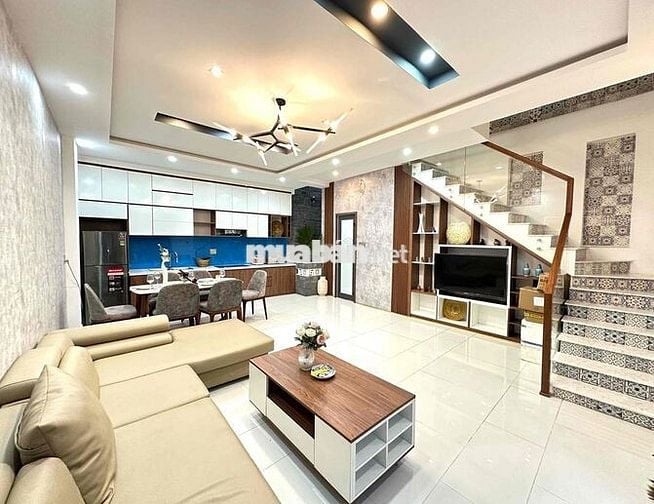 Cho thuê nhà 3 Tầng Kiệt 4m Trần Cao Vân