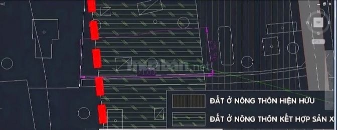 BÁN ĐẤT THỔ CƯ ĐƯỜNG XE TẢI LỚN CHẠY NGANG 70M, GIÁ NGỘP