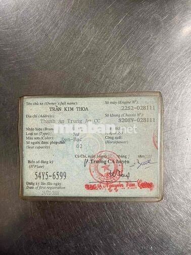 NOUVO ĐỜI 2008 BS TPHCM CÓ HỖ TRỢ GÓP OĐ CÓ ĐỖI XE