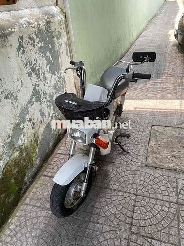 Honda Chaly màu Trắng có đề mới đẹp