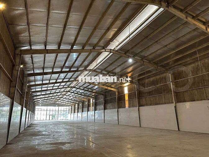 Kho xưởng 1.500 m² có PCCC, mặt tiền đường tỉnh DT 925, TT. Ngã Sáu