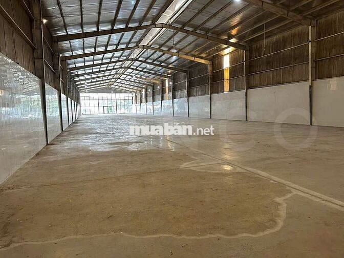 Kho xưởng 1.500 m² có PCCC, mặt tiền đường tỉnh DT 925, TT. Ngã Sáu