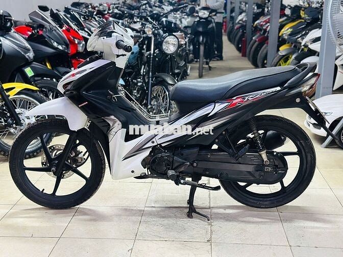 XE MÁY THỊNH PHÁT- WAVE RSX 110 TRẮNG ĐEN VÀNH ĐÚC