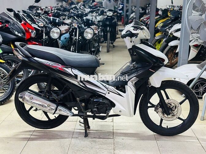 XE MÁY THỊNH PHÁT- WAVE RSX 110 TRẮNG ĐEN VÀNH ĐÚC