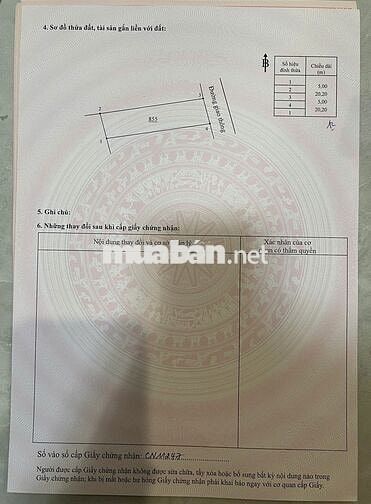 BÁN ĐẤT GẦN CHỢ GIANG ĐIỀN 100M2(5MX20M) KẾ BÊN KHU CÔNG NGHIỆP 750TR