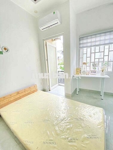 Phòng Studio ban công cửa sổ trời - Phan Chu Trinh BT