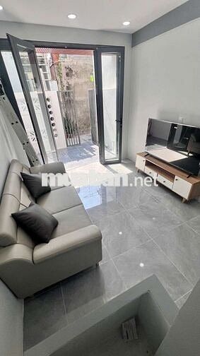 Bán nhà bình hưng xe ba gác tới nhà..nhà lầu