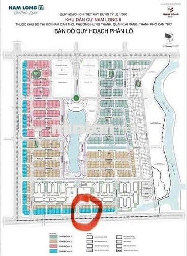 BÁN NỀN ĐƯỜNG N22 - KDC NAM LONG 3 (ĐÂU LƯNG Đ. TRẦN HOÀNG NA & TRẠM Y