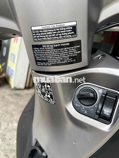 Honda SH Mode 2020 Bạc 5443 km