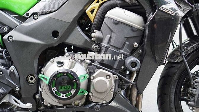 Kawasaki Z1000 ABS 2015 Xanh lá 19000 km