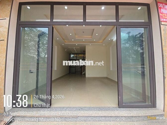 CHỈ 7TR - CHO THUÊ MBKD TẦNG 1 MẶT TIỀN RỘNG, Ô TÔ TẢI ĐỖ CỬA, VIEW HỒ
