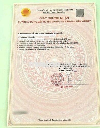 bán lô đât gân làng đại học  kp tân hoà phường đông hoà