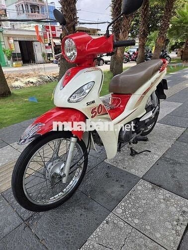SYM Angela 50cc 2020 Đỏ Trắng 43095 km