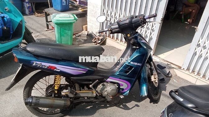 Suzuki Viva Thái 110 Xanh tím