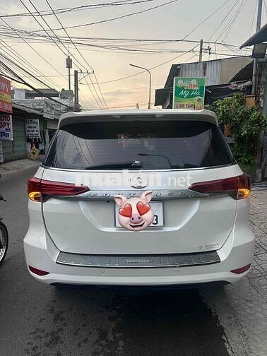 Toyota Fortuner 2017 Trắng xe cam kết rin 100%