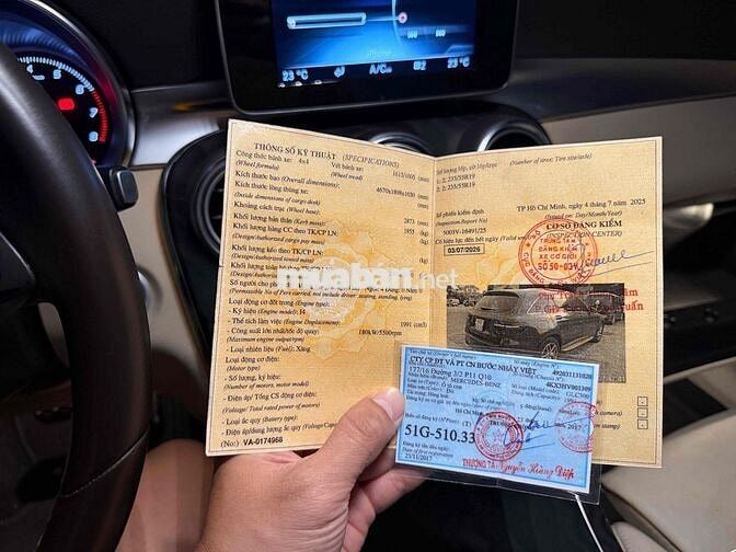 GLC 300 2017 1 chủ mua mới