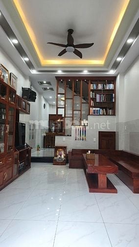 BÁN NHÀ MẶT TIỀN ĐƯỜNG SỐ 24 (LÊ VĂN QUỚI RẺ VÀO)